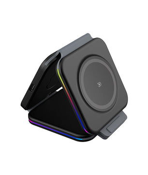 New Folding Three in One Magnetic Absorber Wireless Charger
