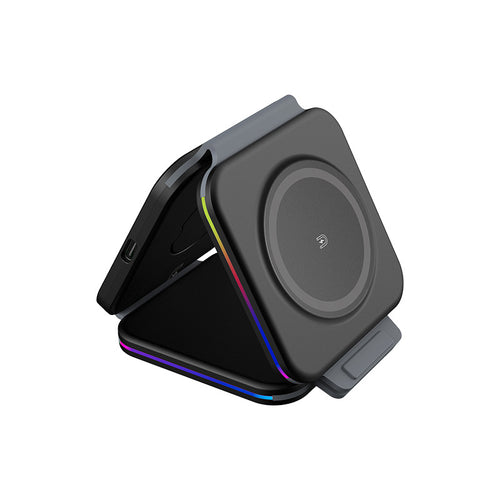 New Folding Three in One Magnetic Absorber Wireless Charger