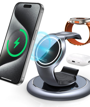 3-In-1 Magsafe Charger Wireless Charging Station for Multiple Devices