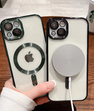 Shockproof Mag Safe Case for Iphone 17 Air 16 15 14 Pro Max 13 12 11 Camera Lens