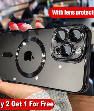 Shockproof Mag Safe Case for Iphone 17 Air 16 15 14 Pro Max 13 12 11 Camera Lens